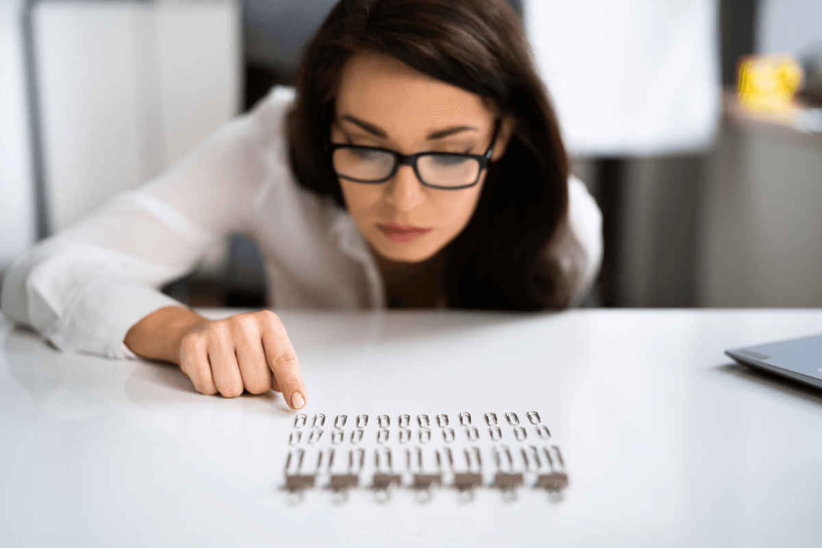 Person managing obsessive-compulsive disorder